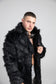 Black Fur Doof Jacket