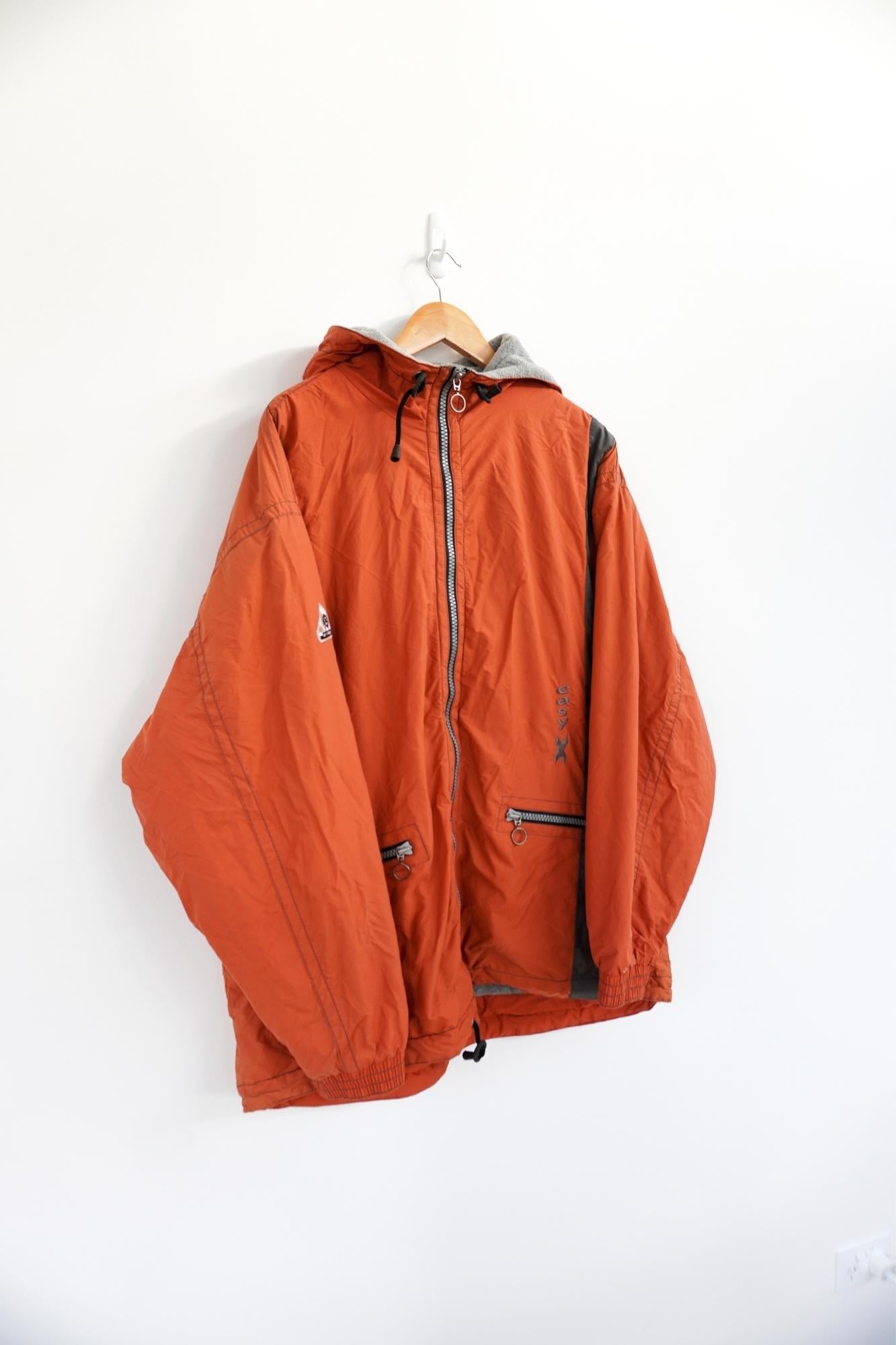 Easy X Orange Vintage Ski Jacket