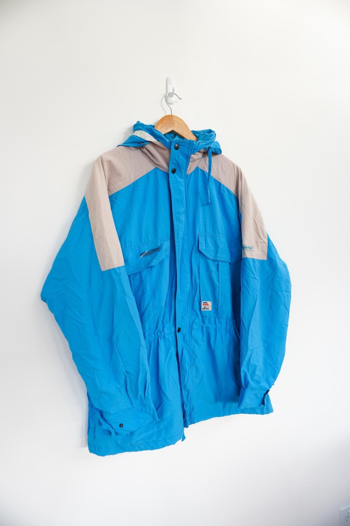Elko Light Blue Vintage Ski Jacket