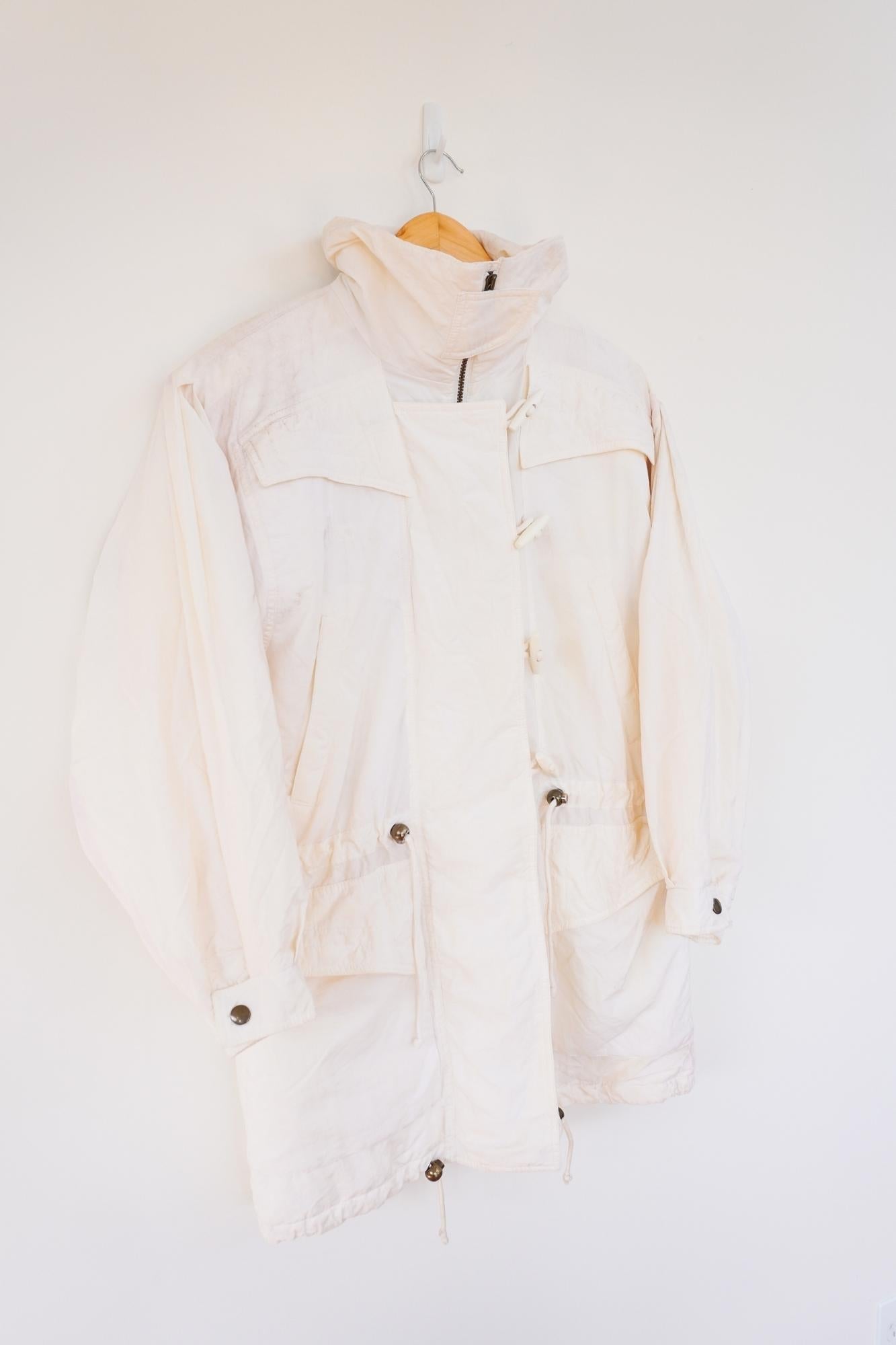Elko White Vintage Ski Jacket