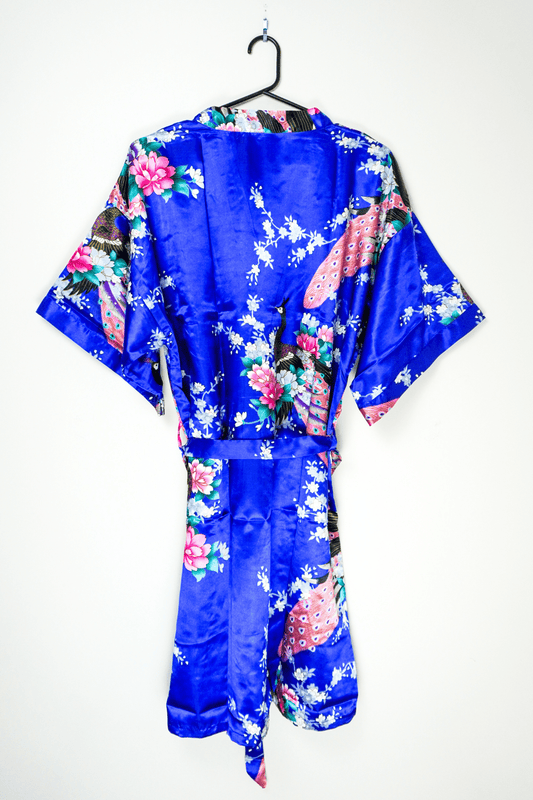 Festival Kimono - Royal Blue