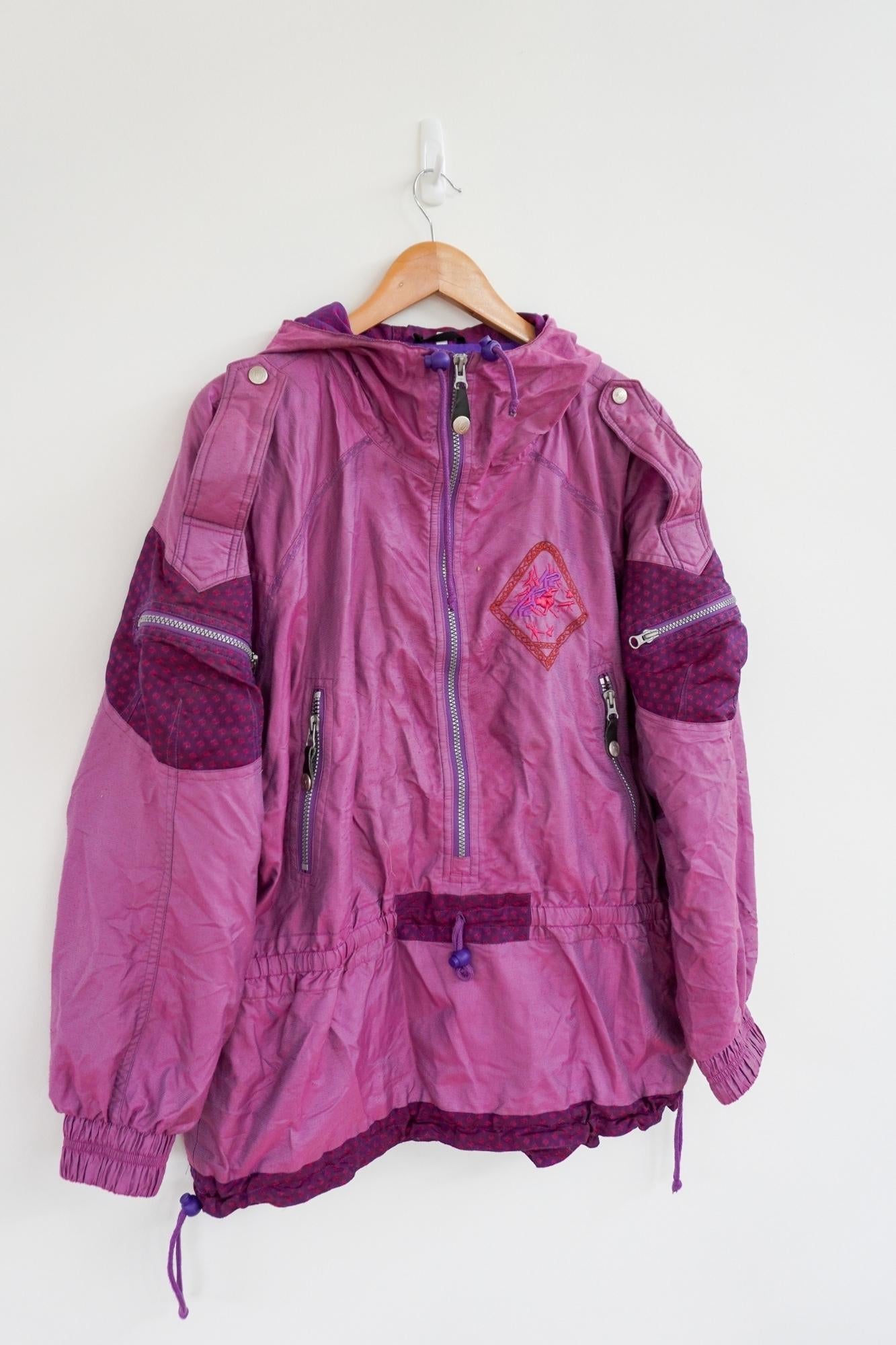 Purple Sky Vintage Ski Jacket