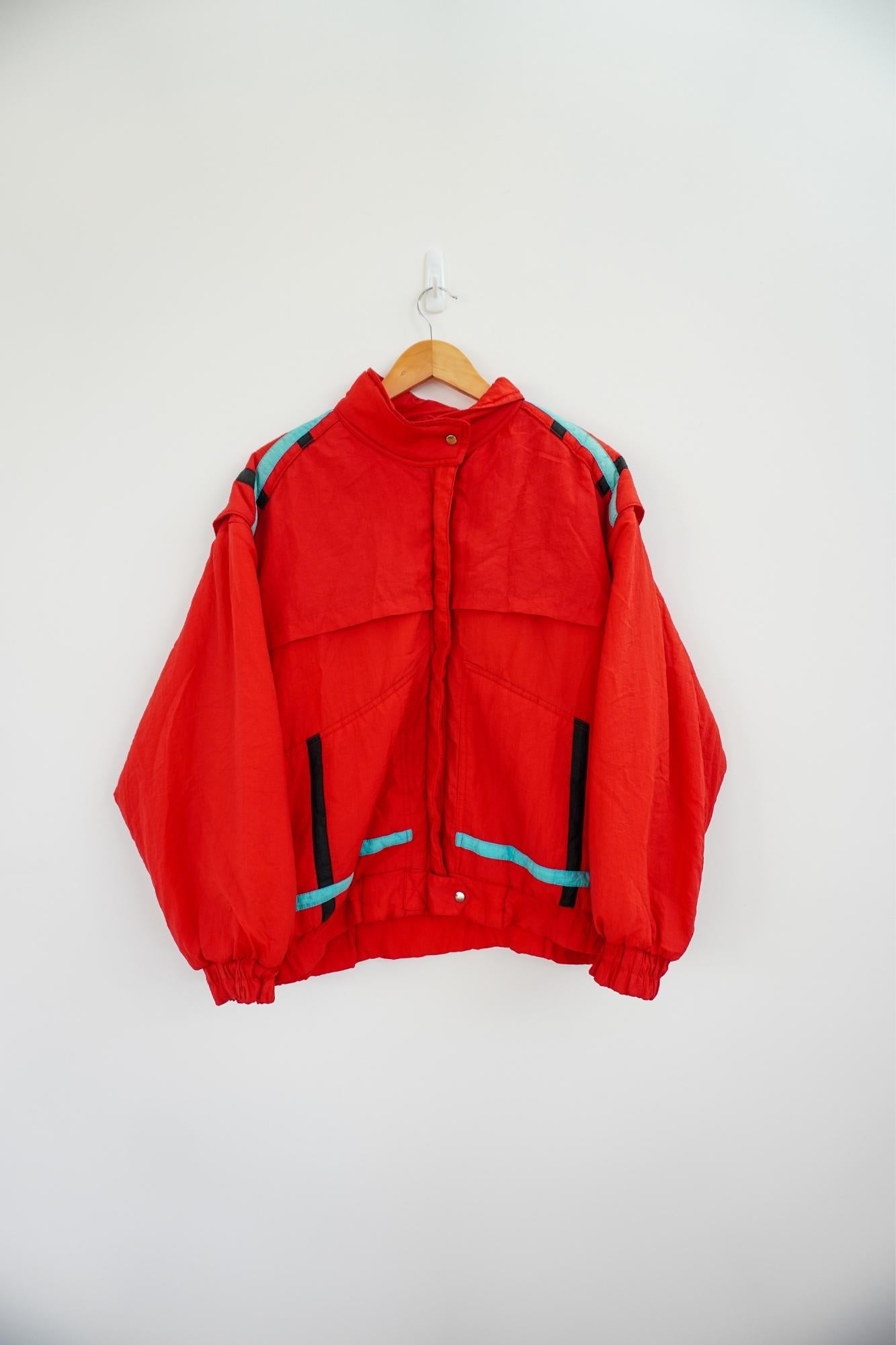 Red Vintage Ski Jacket