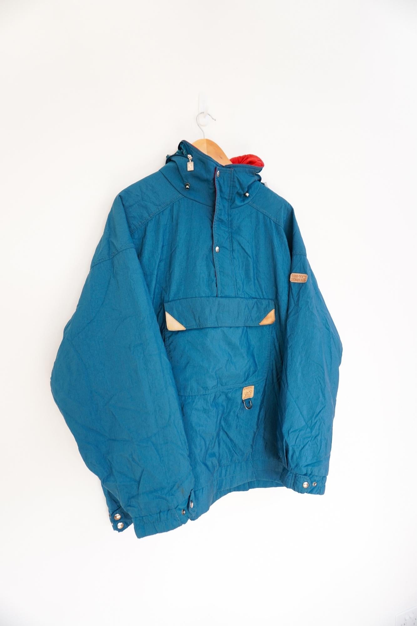 Schoffel Turquoise Vintage Ski Jacket
