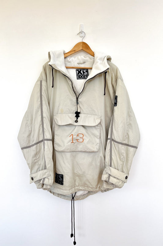 XS Cream Vintage Ski Jacket