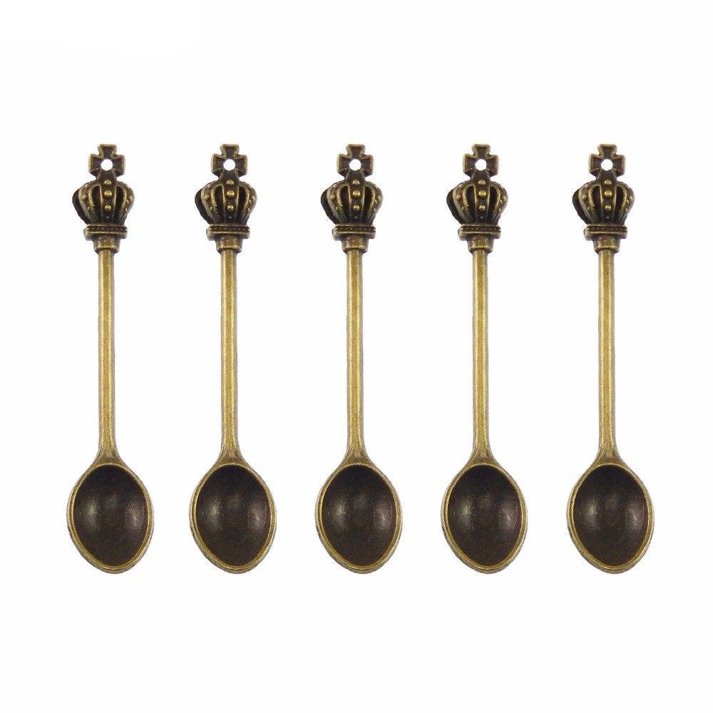 five snuff spoons
