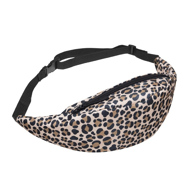 leopard print bum bag