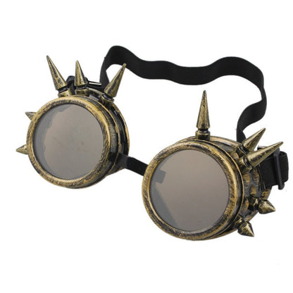 rusted gold kaleidoscope goggles