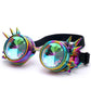 rainbow kaleidoscope goggles